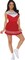The Costume Center Red and White "CHEER" Women Adult Costume - Medium